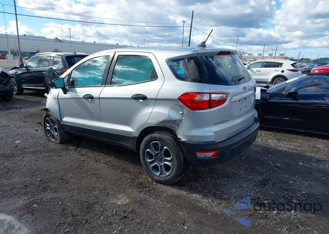 2021 Ford Ecosport S from USA, damaged, VIN MAJ3S2FE2MC440348